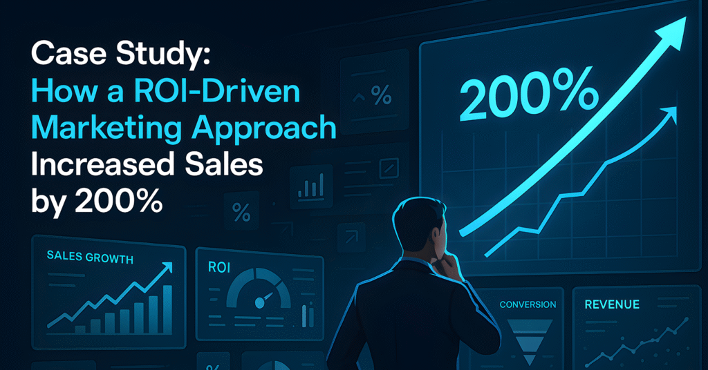 Case Study: How a ROI-Driven Marketing Approach Increased Sales by 200%